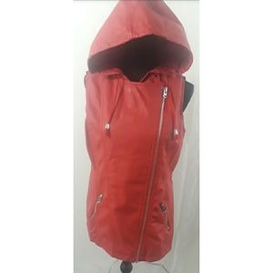 Beverly Hills polo club faux leather vest